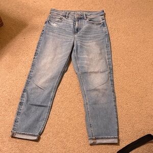 American Eagle Outfitters Light Blue Mom Jeans